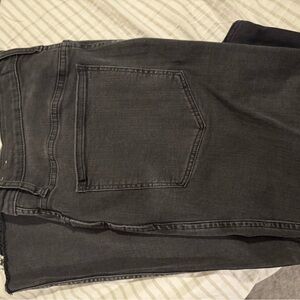 Madewell Women's Gray Stovepipe Straight Leg Jeans